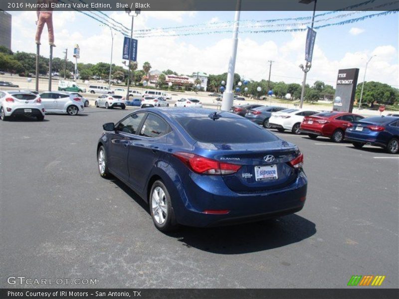 Blue / Black 2016 Hyundai Elantra Value Edition