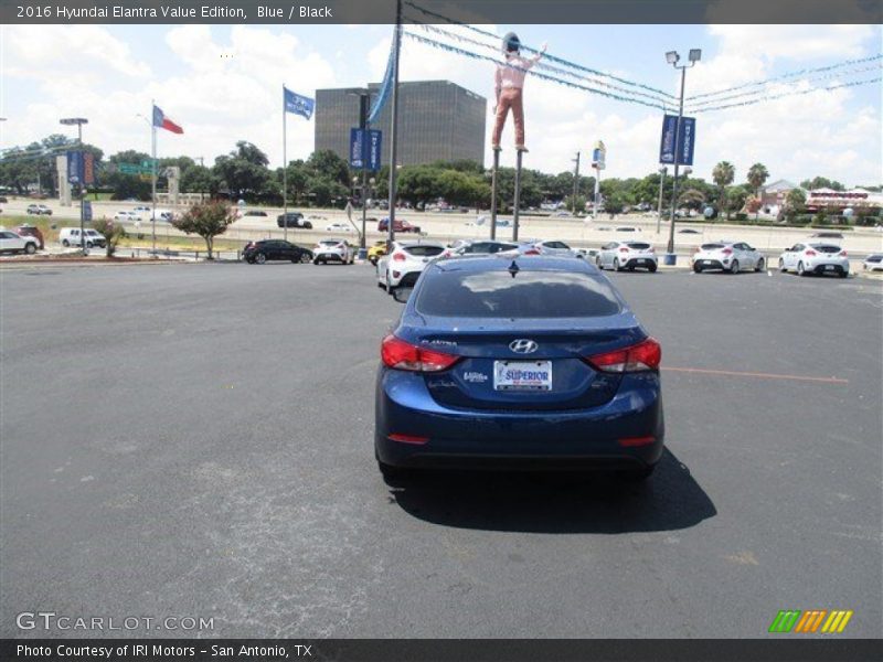 Blue / Black 2016 Hyundai Elantra Value Edition