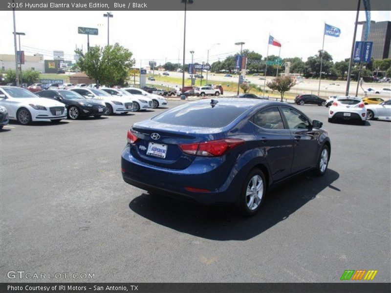 Blue / Black 2016 Hyundai Elantra Value Edition