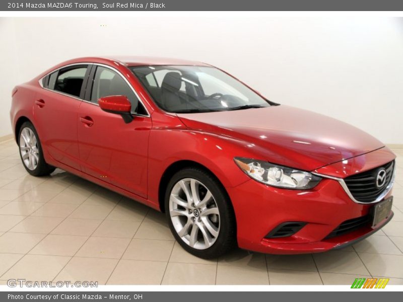 Soul Red Mica / Black 2014 Mazda MAZDA6 Touring