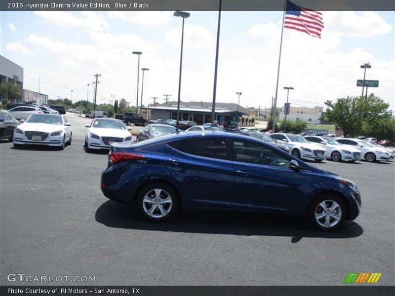 Blue / Black 2016 Hyundai Elantra Value Edition