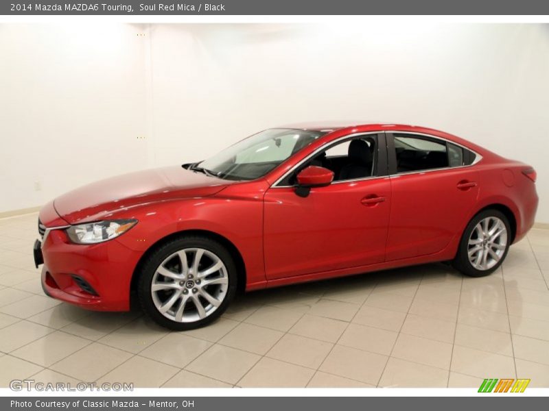 Soul Red Mica / Black 2014 Mazda MAZDA6 Touring