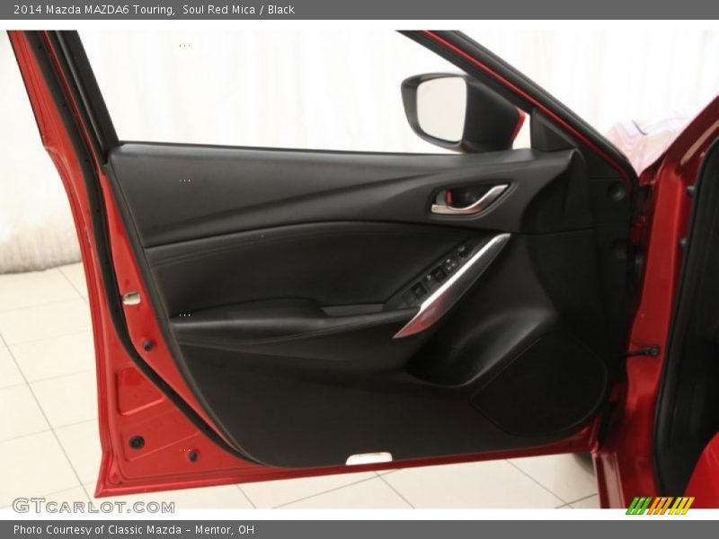 Soul Red Mica / Black 2014 Mazda MAZDA6 Touring
