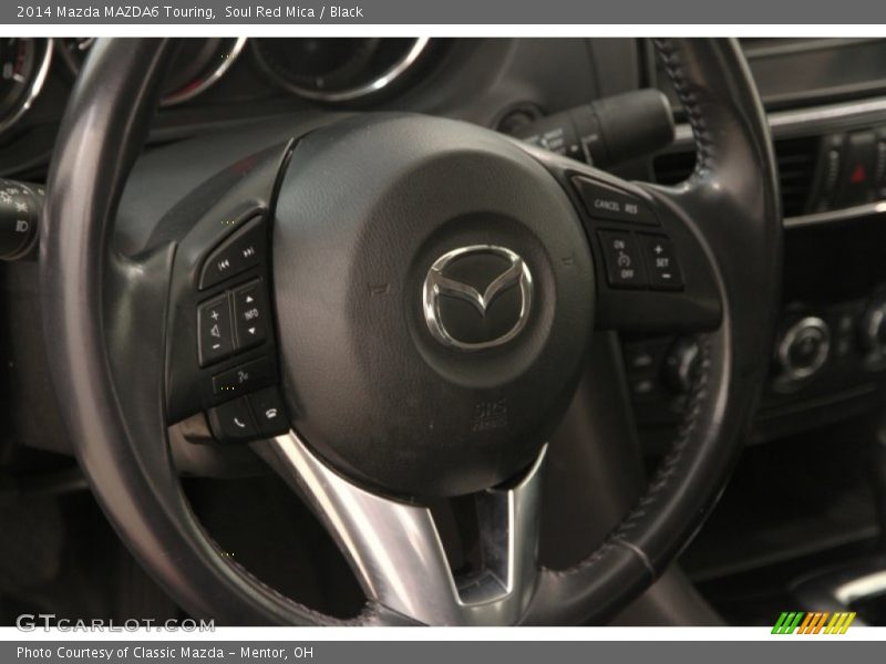 Soul Red Mica / Black 2014 Mazda MAZDA6 Touring