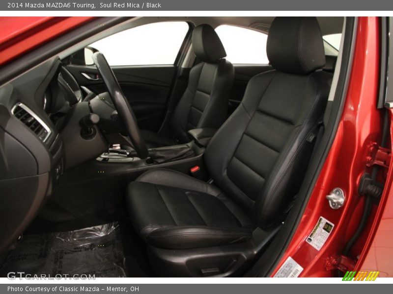 Soul Red Mica / Black 2014 Mazda MAZDA6 Touring