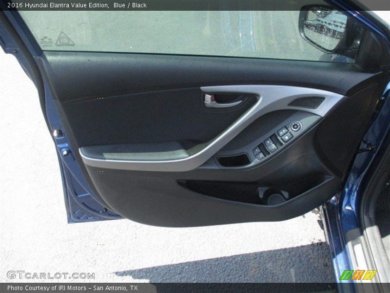 Blue / Black 2016 Hyundai Elantra Value Edition