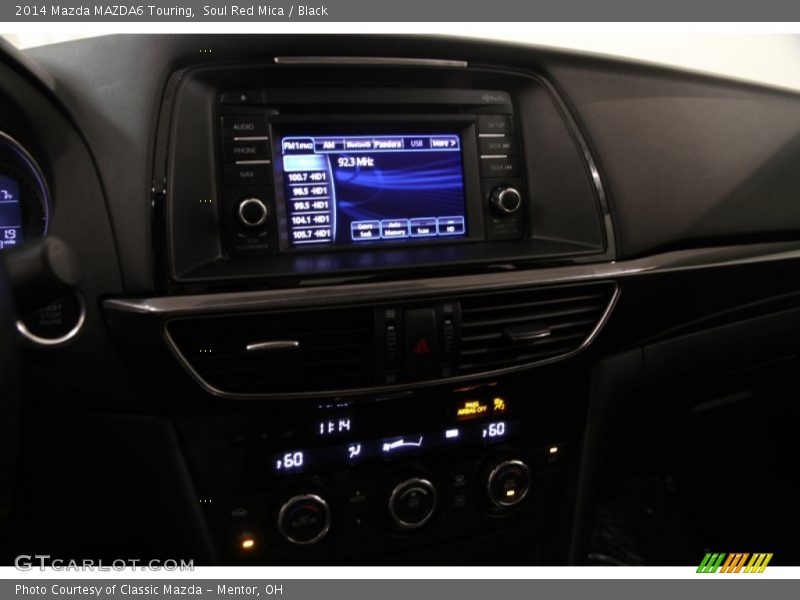 Soul Red Mica / Black 2014 Mazda MAZDA6 Touring