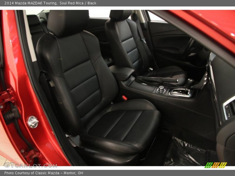 Soul Red Mica / Black 2014 Mazda MAZDA6 Touring