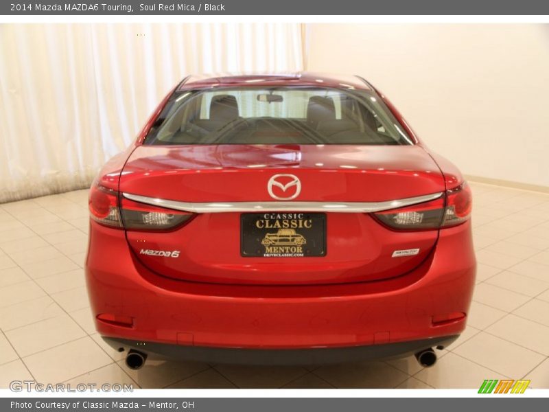 Soul Red Mica / Black 2014 Mazda MAZDA6 Touring