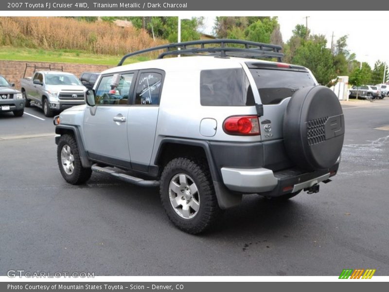 Titanium Metallic / Dark Charcoal 2007 Toyota FJ Cruiser 4WD