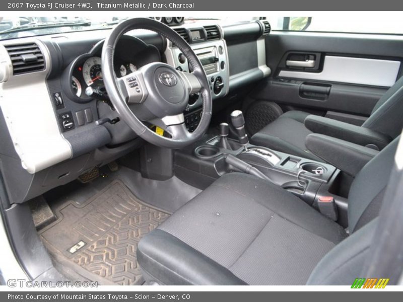 Titanium Metallic / Dark Charcoal 2007 Toyota FJ Cruiser 4WD