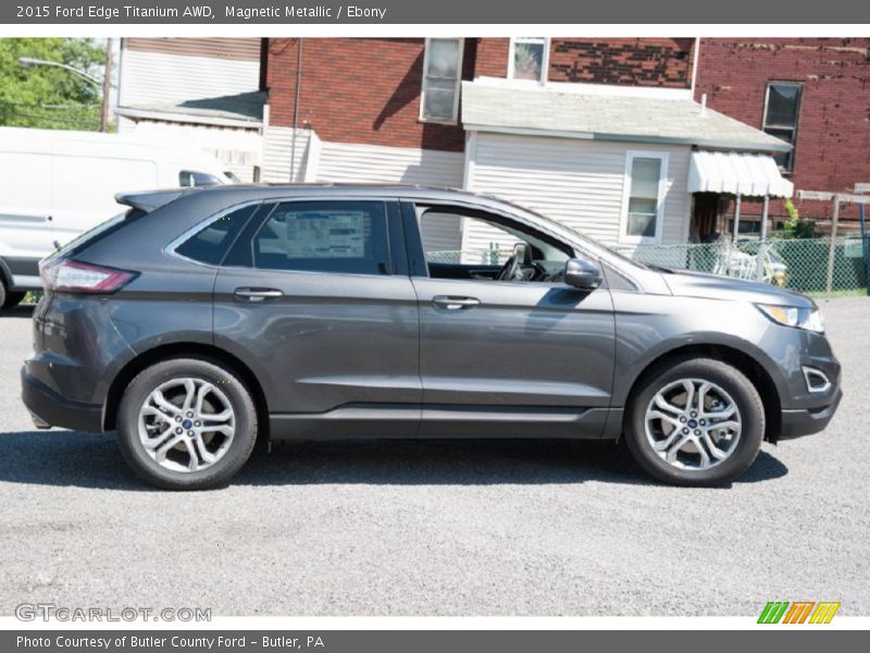  2015 Edge Titanium AWD Magnetic Metallic