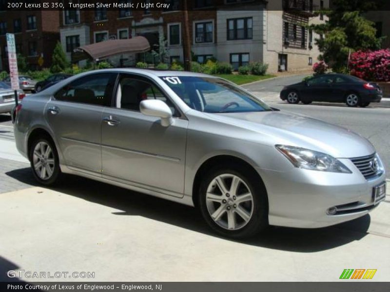Tungsten Silver Metallic / Light Gray 2007 Lexus ES 350