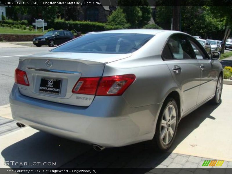 Tungsten Silver Metallic / Light Gray 2007 Lexus ES 350