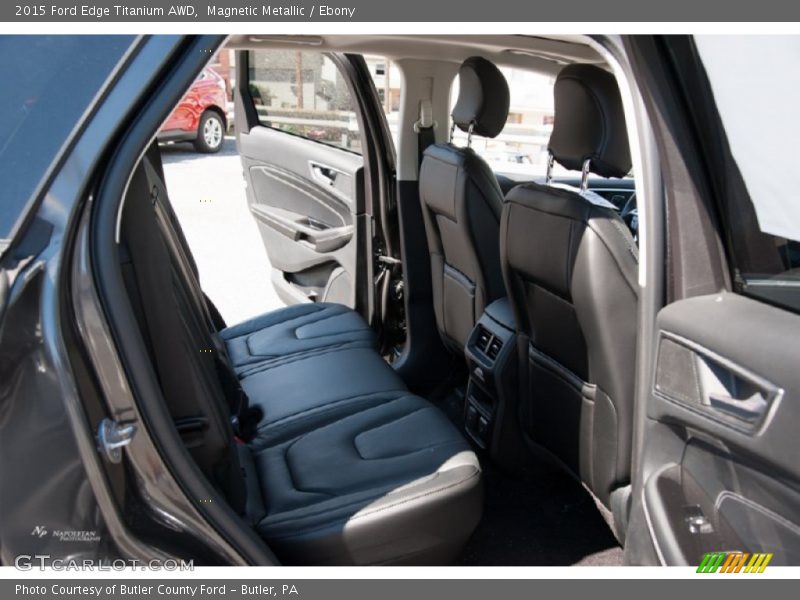 Magnetic Metallic / Ebony 2015 Ford Edge Titanium AWD