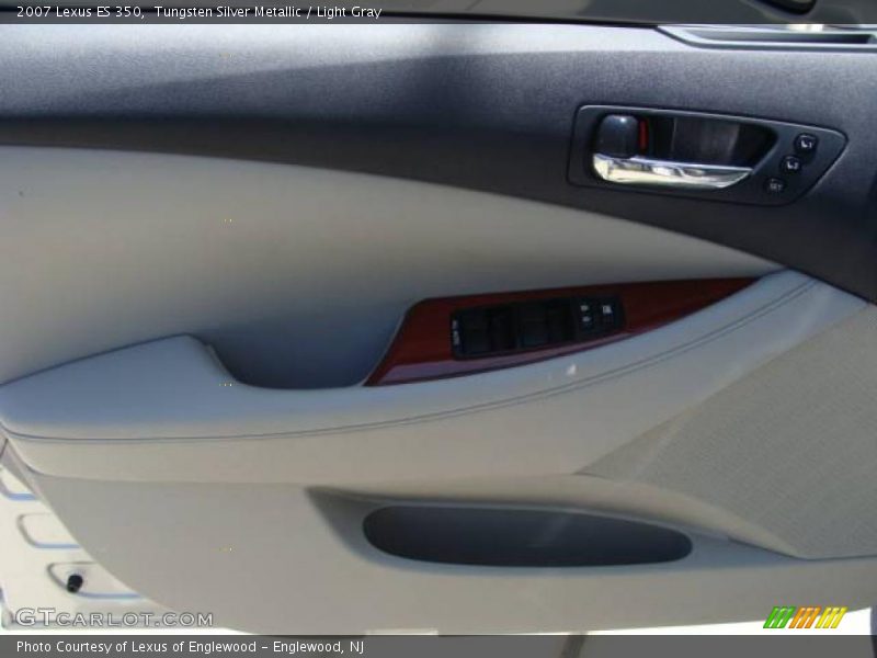 Tungsten Silver Metallic / Light Gray 2007 Lexus ES 350