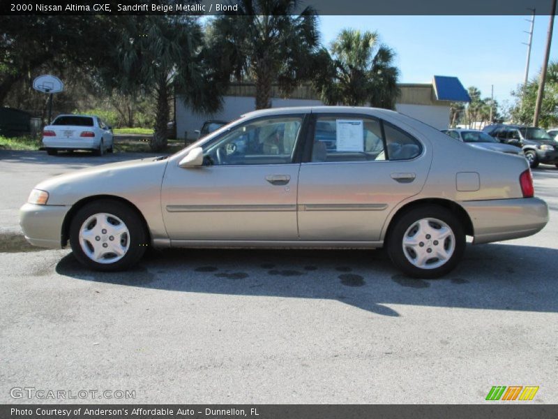 Sandrift Beige Metallic / Blond 2000 Nissan Altima GXE