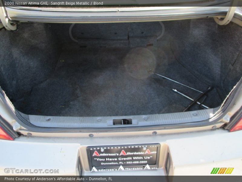 Sandrift Beige Metallic / Blond 2000 Nissan Altima GXE