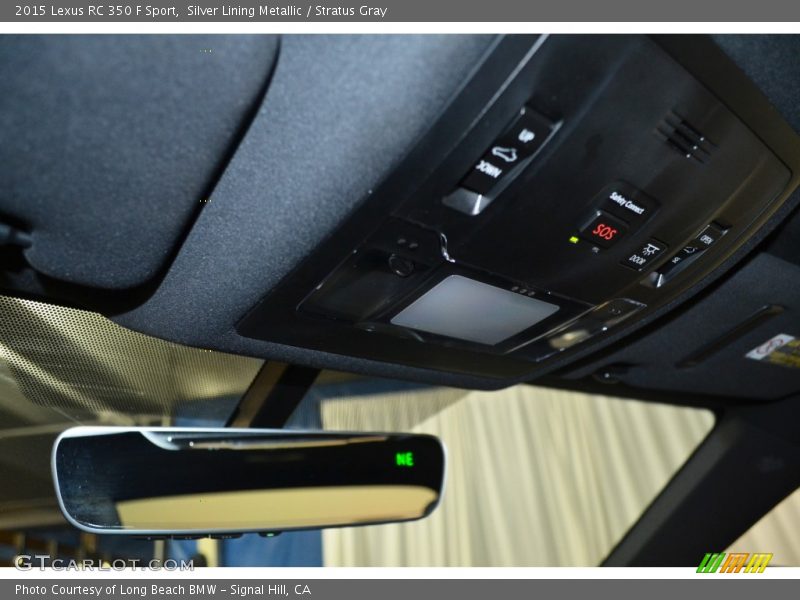 Controls of 2015 RC 350 F Sport