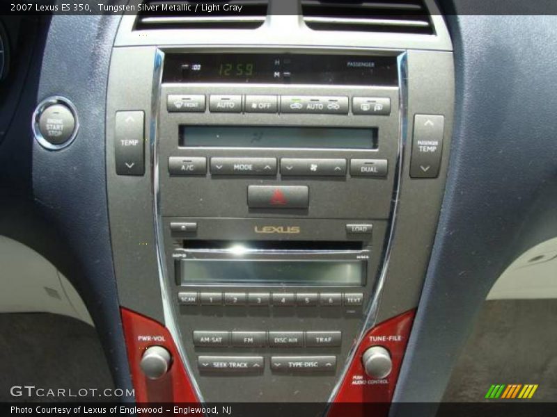 Tungsten Silver Metallic / Light Gray 2007 Lexus ES 350