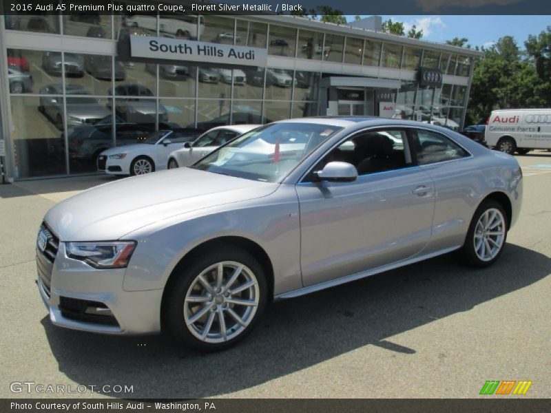 Florett Silver Metallic / Black 2016 Audi A5 Premium Plus quattro Coupe