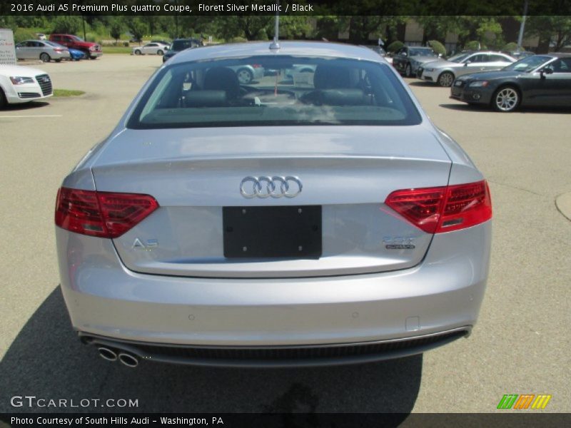 Florett Silver Metallic / Black 2016 Audi A5 Premium Plus quattro Coupe