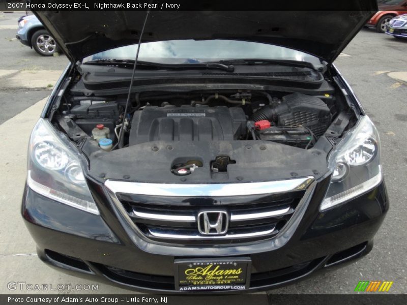 Nighthawk Black Pearl / Ivory 2007 Honda Odyssey EX-L