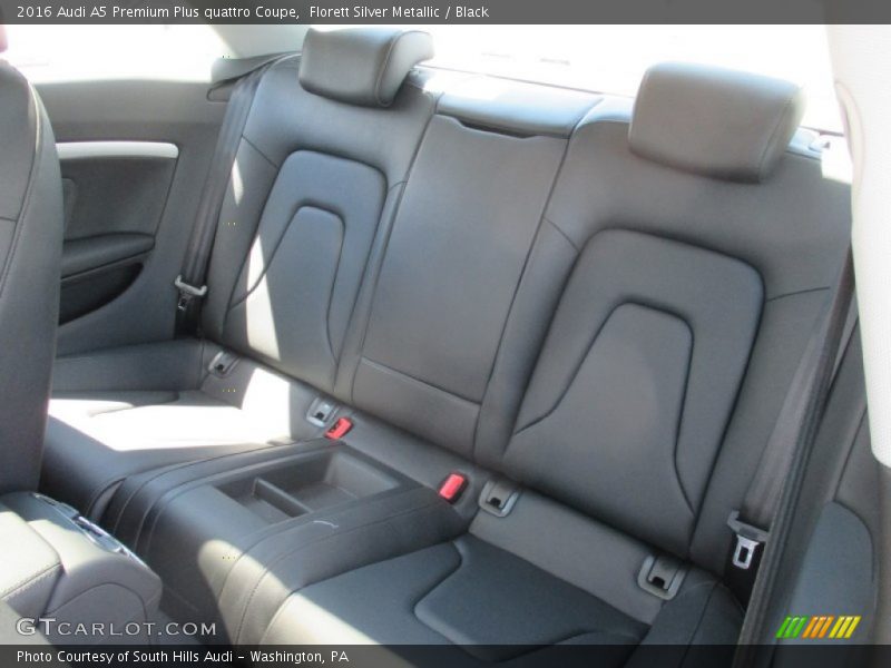 Rear Seat of 2016 A5 Premium Plus quattro Coupe