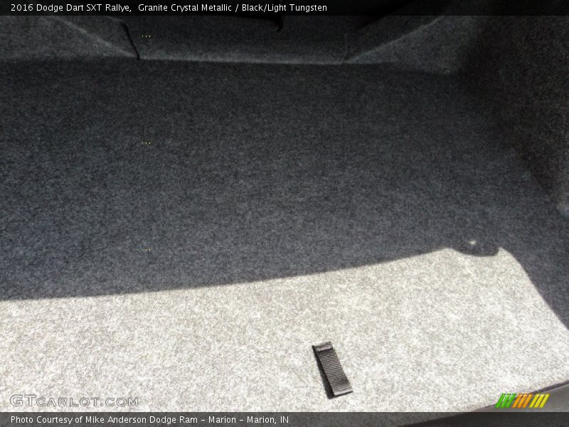 Granite Crystal Metallic / Black/Light Tungsten 2016 Dodge Dart SXT Rallye