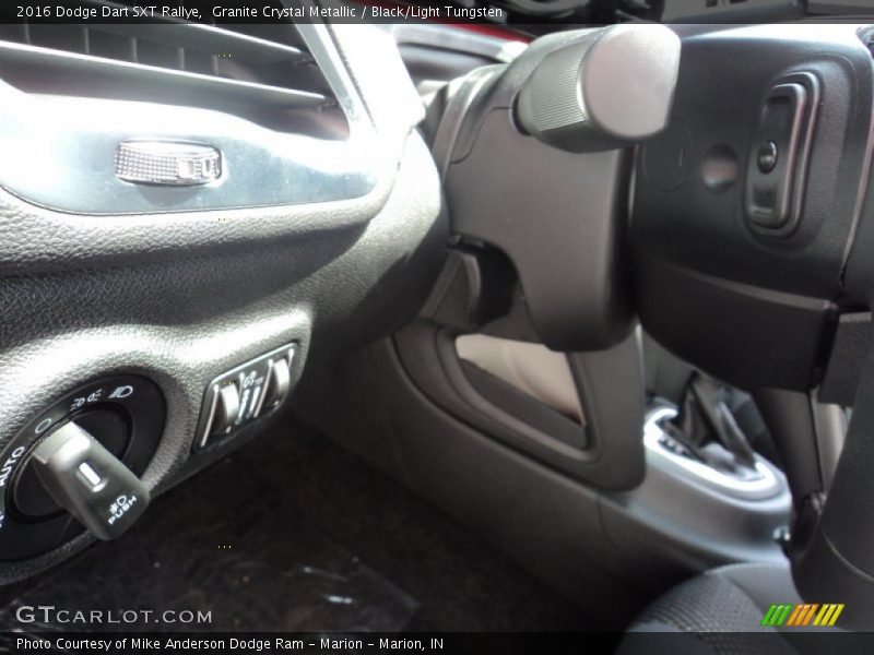 Granite Crystal Metallic / Black/Light Tungsten 2016 Dodge Dart SXT Rallye
