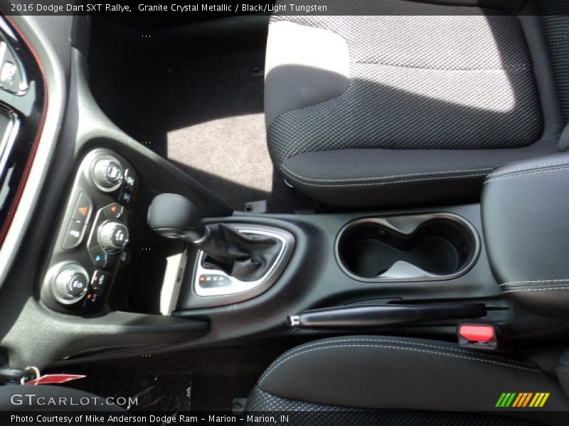 Granite Crystal Metallic / Black/Light Tungsten 2016 Dodge Dart SXT Rallye