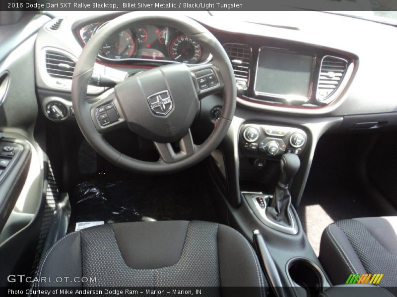 Dashboard of 2016 Dart SXT Rallye Blacktop