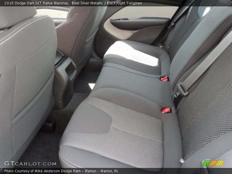Billet Silver Metallic / Black/Light Tungsten 2016 Dodge Dart SXT Rallye Blacktop