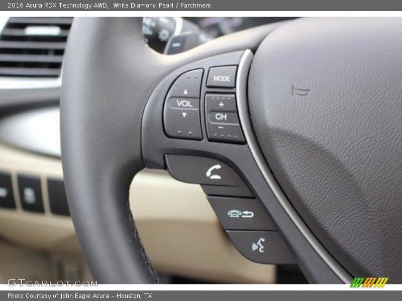 White Diamond Pearl / Parchment 2016 Acura RDX Technology AWD