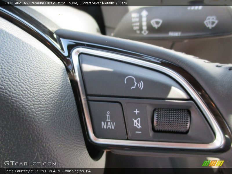 Controls of 2016 A5 Premium Plus quattro Coupe