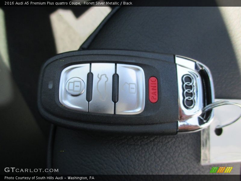 Keys of 2016 A5 Premium Plus quattro Coupe