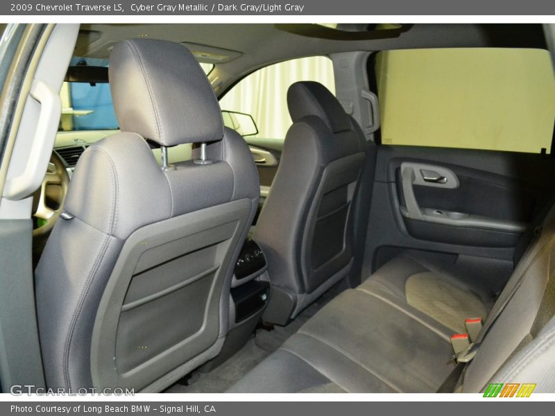 Cyber Gray Metallic / Dark Gray/Light Gray 2009 Chevrolet Traverse LS