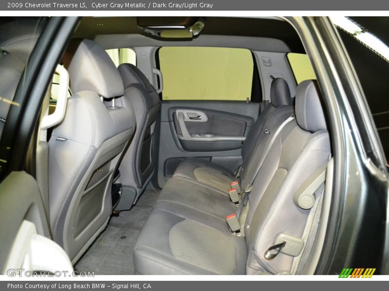 Cyber Gray Metallic / Dark Gray/Light Gray 2009 Chevrolet Traverse LS