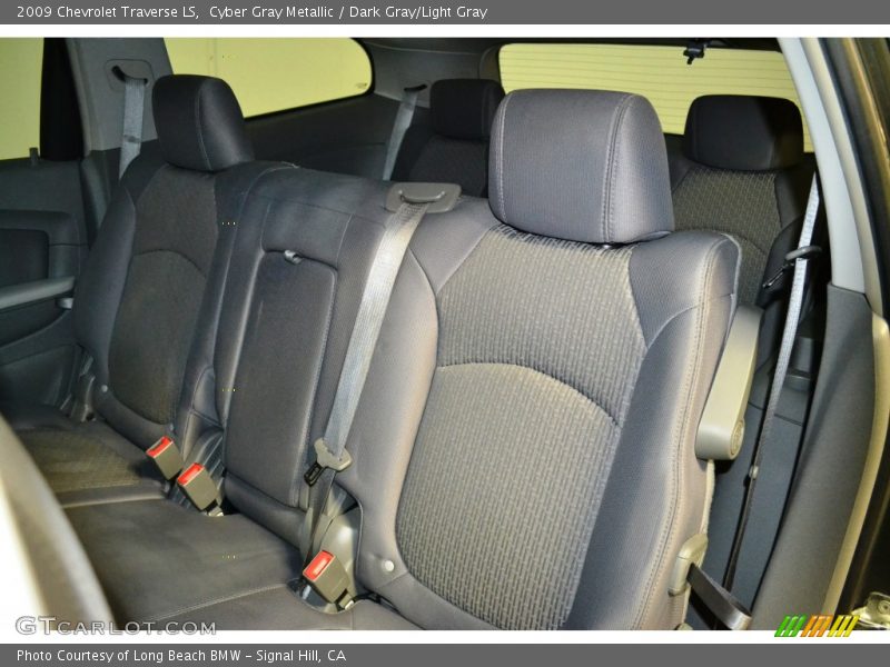 Cyber Gray Metallic / Dark Gray/Light Gray 2009 Chevrolet Traverse LS