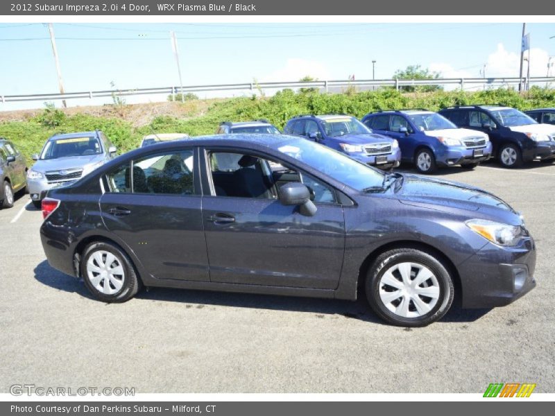 WRX Plasma Blue / Black 2012 Subaru Impreza 2.0i 4 Door