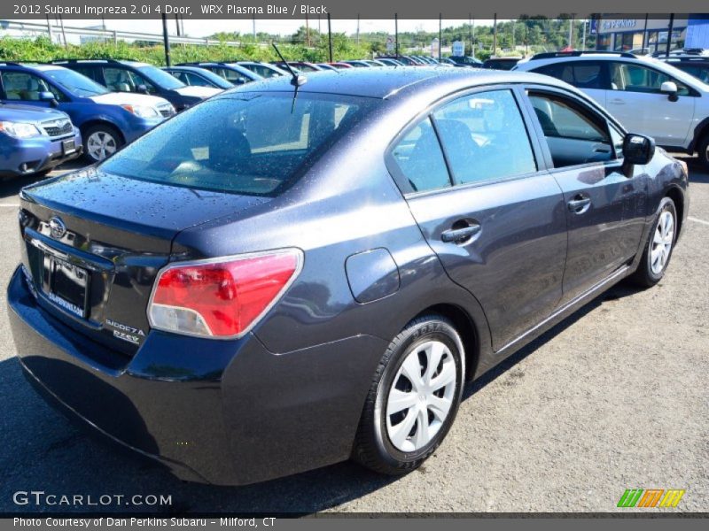 WRX Plasma Blue / Black 2012 Subaru Impreza 2.0i 4 Door