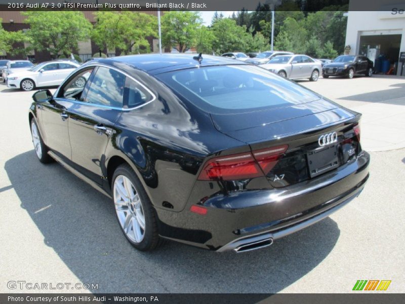 Brilliant Black / Black 2016 Audi A7 3.0 TFSI Premium Plus quattro