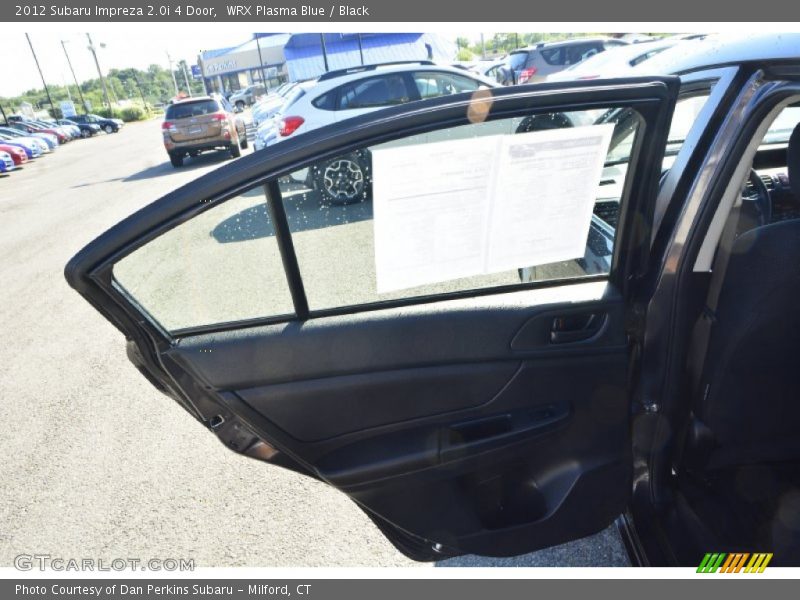 WRX Plasma Blue / Black 2012 Subaru Impreza 2.0i 4 Door