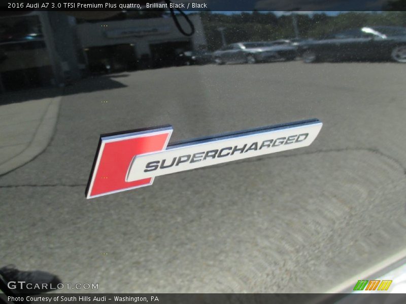 Brilliant Black / Black 2016 Audi A7 3.0 TFSI Premium Plus quattro