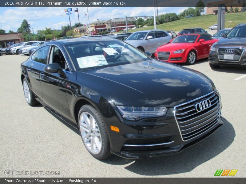 Front 3/4 View of 2016 A7 3.0 TFSI Premium Plus quattro