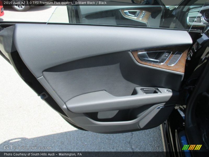 Brilliant Black / Black 2016 Audi A7 3.0 TFSI Premium Plus quattro
