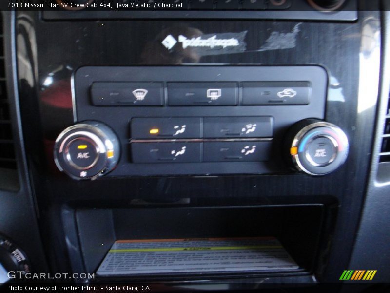 Java Metallic / Charcoal 2013 Nissan Titan SV Crew Cab 4x4