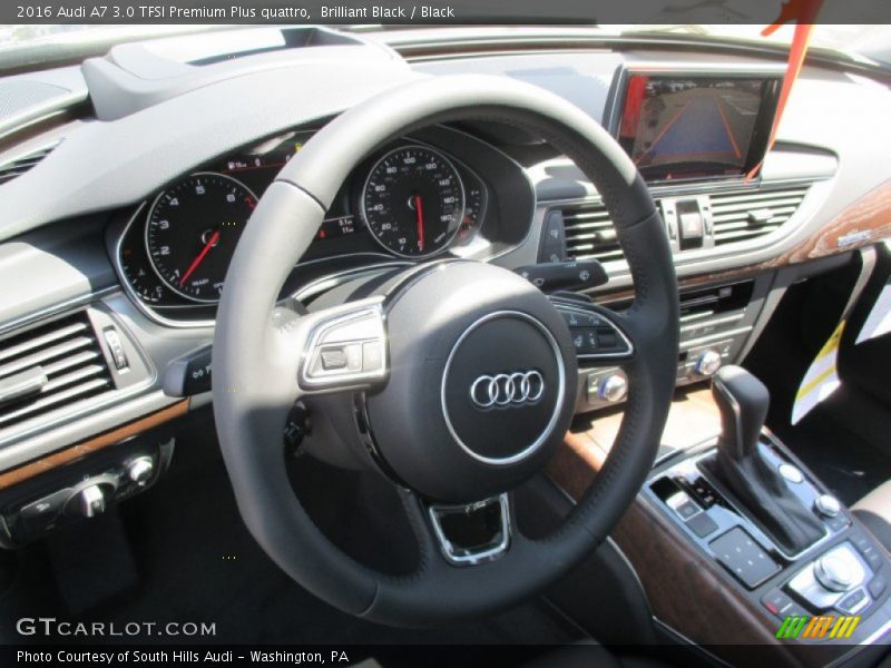 Brilliant Black / Black 2016 Audi A7 3.0 TFSI Premium Plus quattro