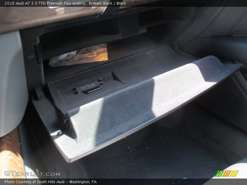Brilliant Black / Black 2016 Audi A7 3.0 TFSI Premium Plus quattro