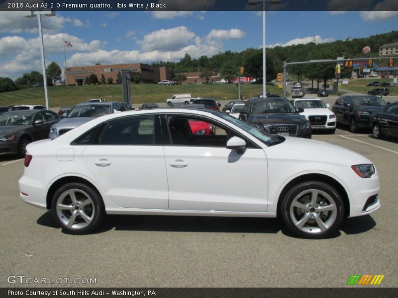  2016 A3 2.0 Premium quattro Ibis White